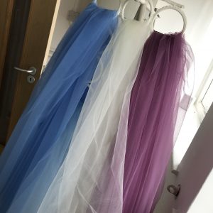 Tulle hanging